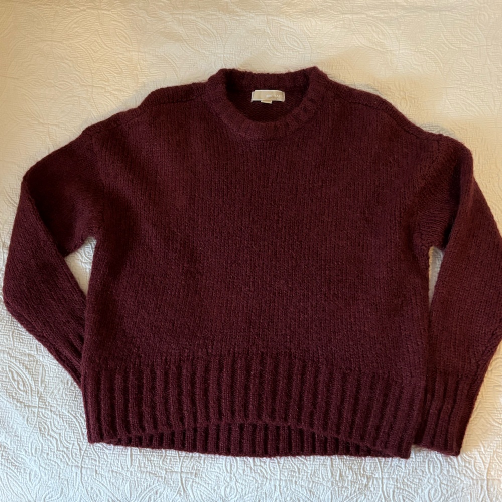 Michael Kors - purple chunky sweater - size XS